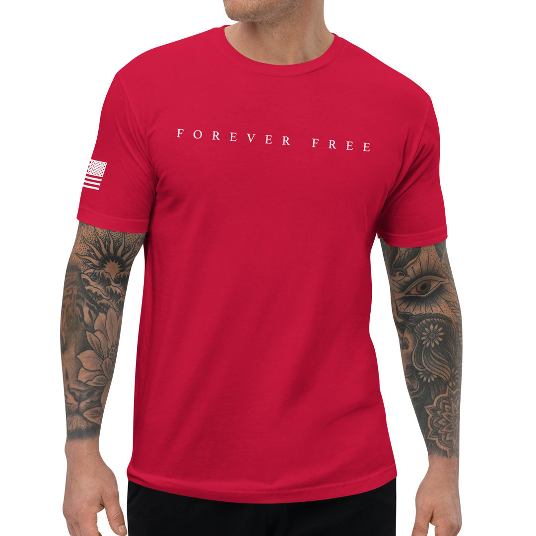 Forever Free Script Shirt (Dark)