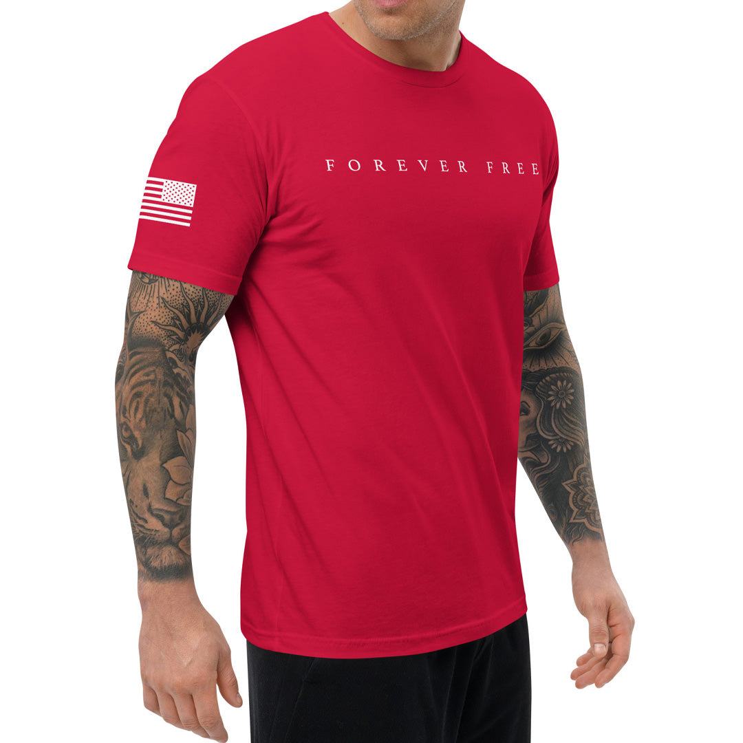 Forever Free Script Shirt (Dark)