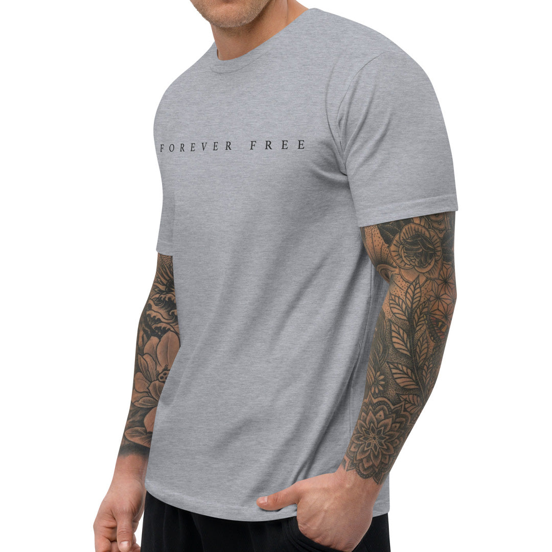 Forever Free Script Shirt (light)