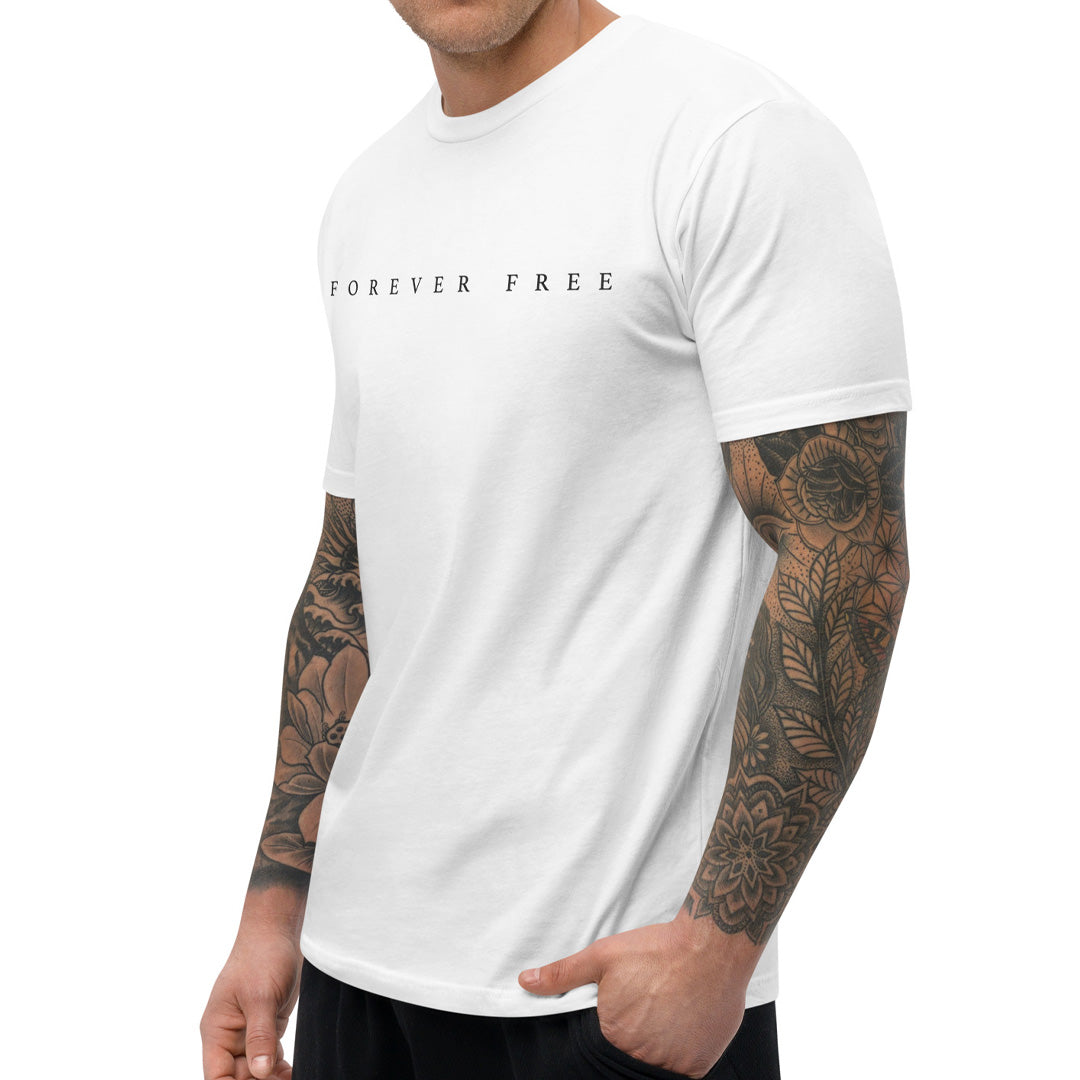 Forever Free Script Shirt (light)