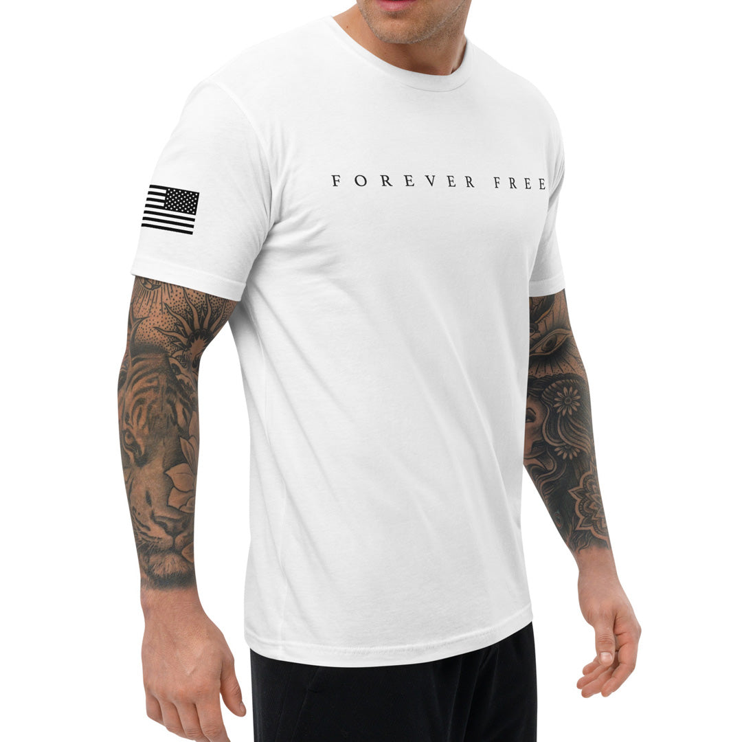 Forever Free Script Shirt (light)