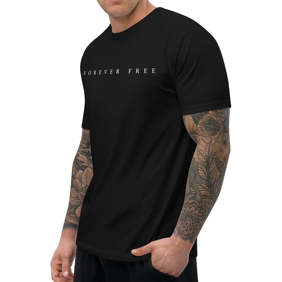 Forever Free Script Shirt (Dark)