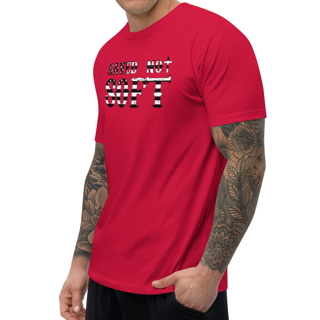 Saved Not Soft Flag Shirt