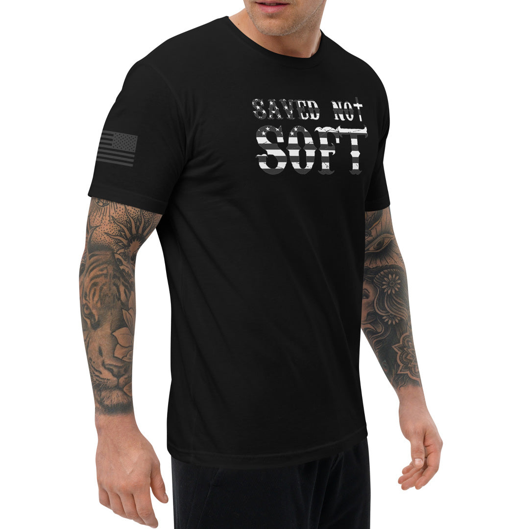 Saved Not Soft Flag Shirt