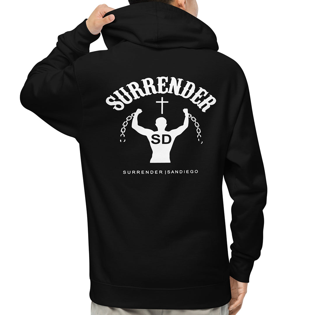 Saved Not Soft Hoodie (Black)